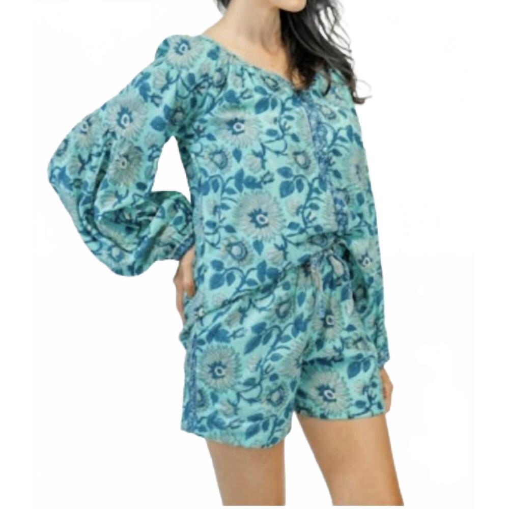 NEW CLARA THE LABEL newshort short in blue bonnet